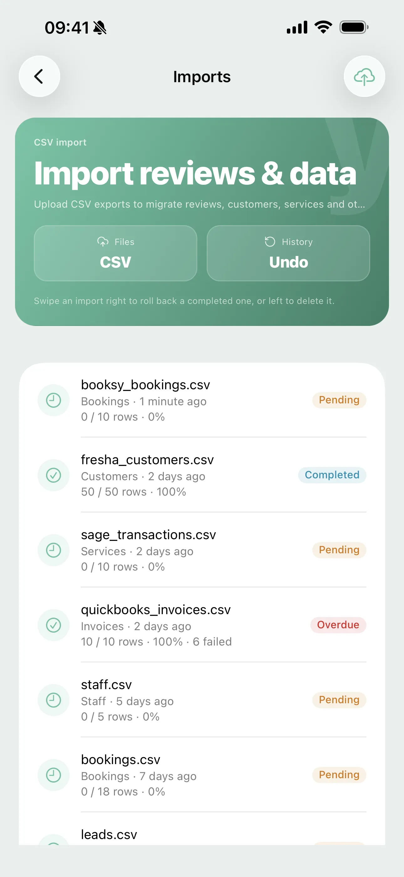 Import Reviews & Data on Youzse mobile